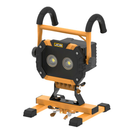 JCB 20W LED RECHARGEABLE FLOODLIGHT (2 BATTERIES)