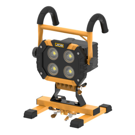 JCB 40W LED RECHARGEABLE FLOODLIGHT (2 BATTERIES)