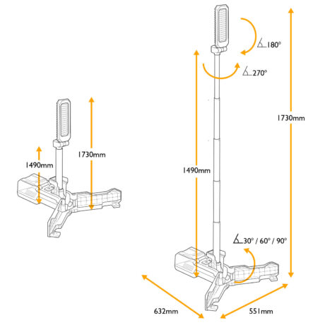 JCB-SL-DUO-FOLD KONNECT – Illustration